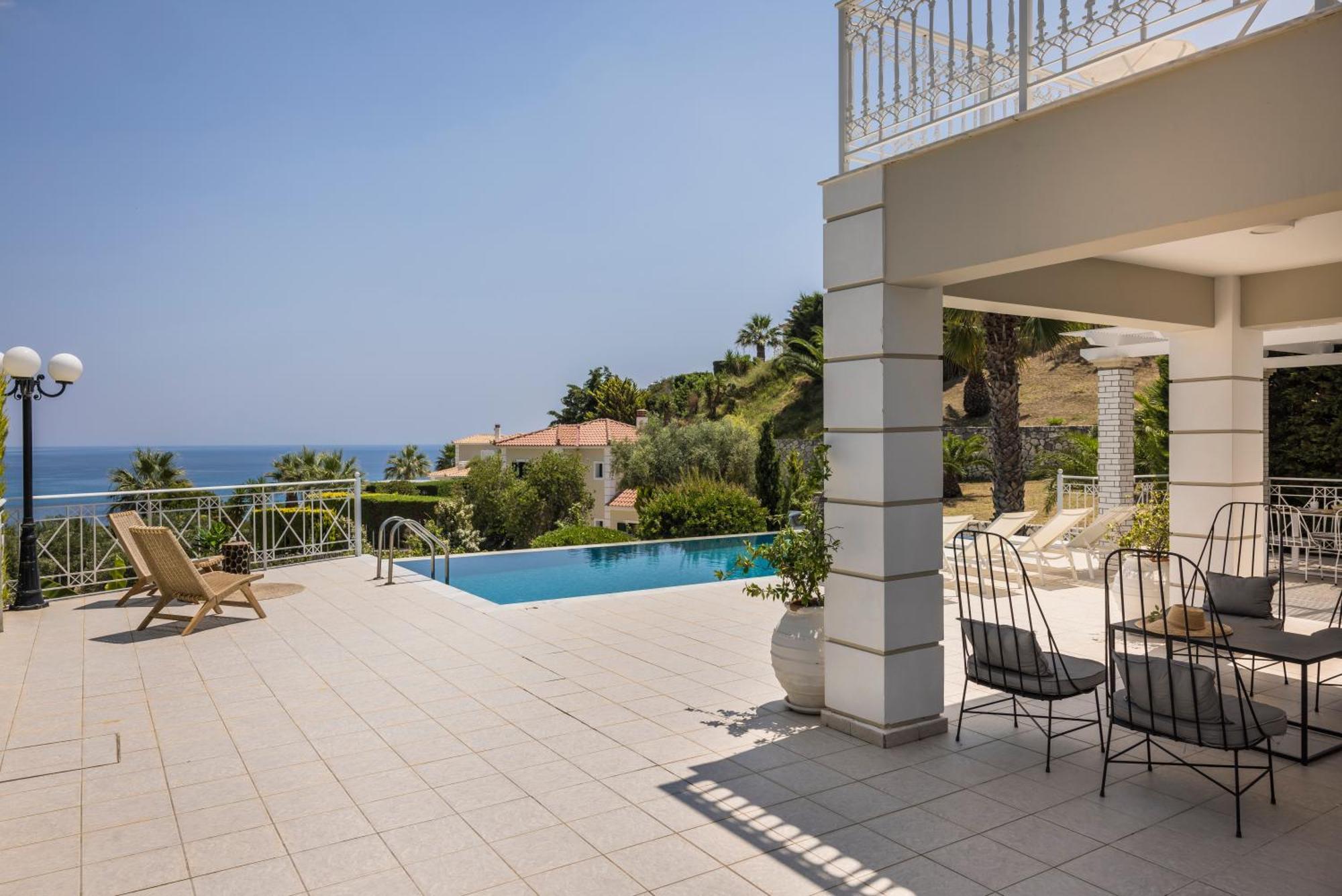 Sea View Villa Kefaloniaprivatevillas Karavádhos Екстериор снимка